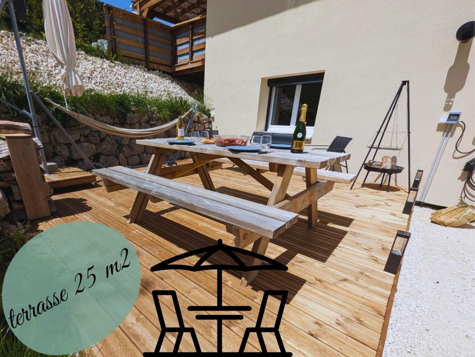 Le Vercors A Vos Pieds 6 Pers Plus Grande Terrasse Villard-de-Lans Exterior photo